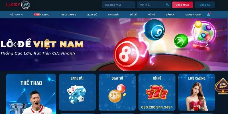 LUCKY88 - Sân chơi nên tham gia ngay hôm nay